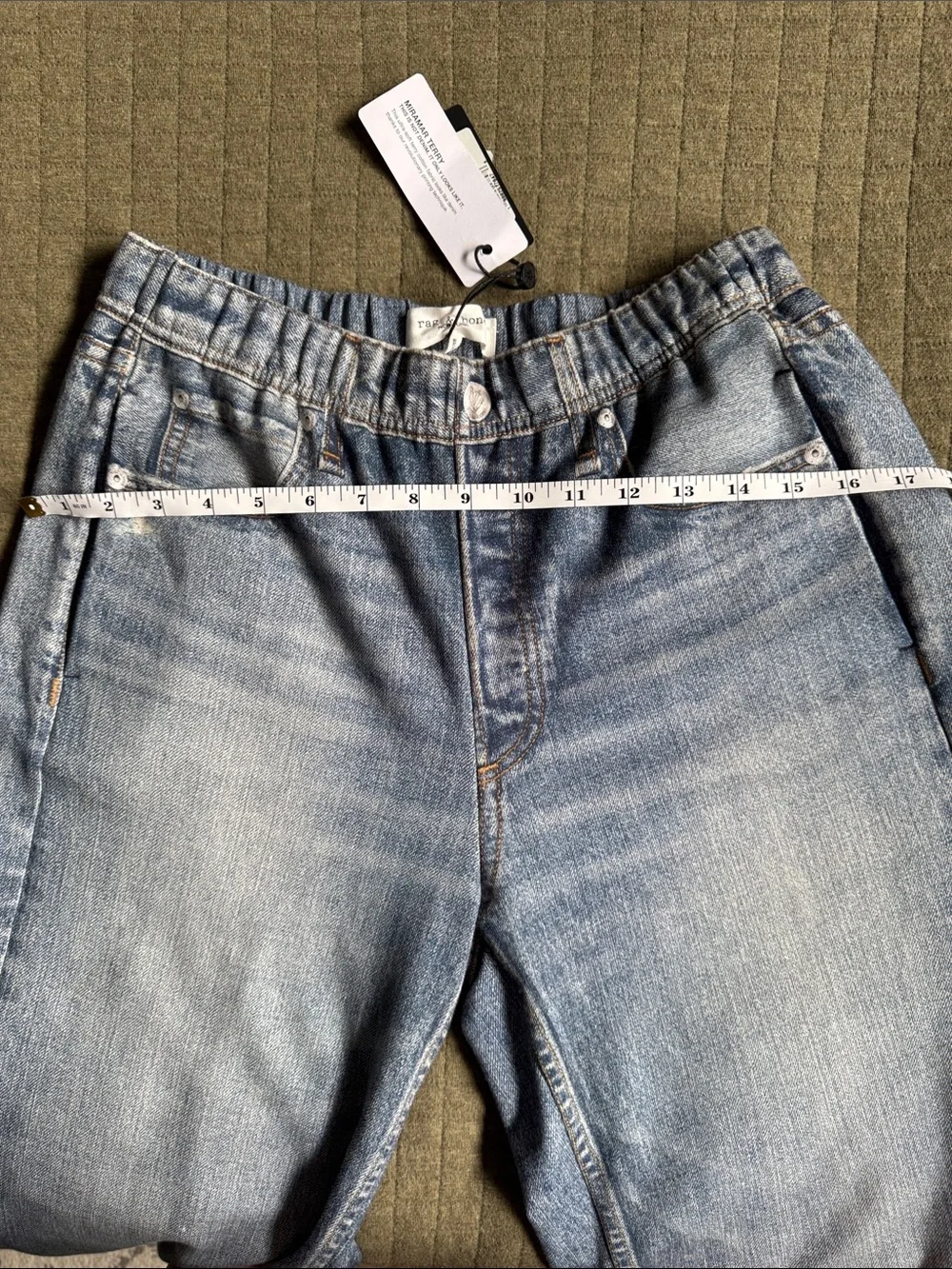 nwt rag and bone Miramar wide leg sweatpant - Picture 10 of 10
